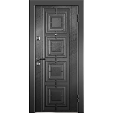 Įėjimo / ,,šarvo“ durys, išorinės panelės plastikas. Modelis 207