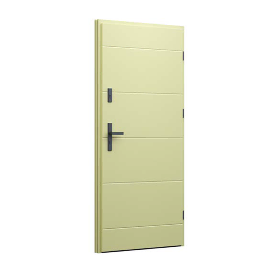 Lauko durys CLASSIC 26C